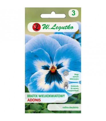 L - BRATEK NIEBIESKO-BIAŁY ADONIS 0,4G /3/