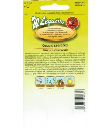 LW - CEBULA SZALOTKA PRIMALYS 3G