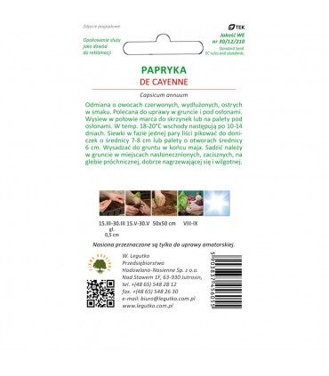 LW - PAPRYKA OSTRA DE CAYENNE 0,5G