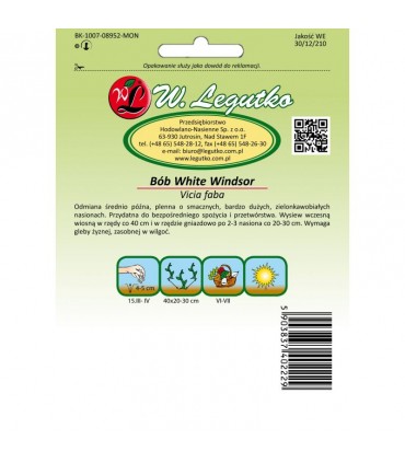 LW - BÓB WINDSOR BIAŁY 40g +10g /3/