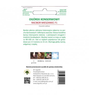 LW - OGÓREK GRUNT. KONS. RACIBOR 5g /6/