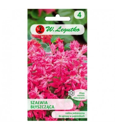 L - SZAŁWIA BŁYSZCZĄCA RÓŻOWA 0,3g