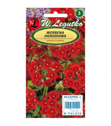 L - WERBENA OGROD. CZERWONA 0,3g /3/