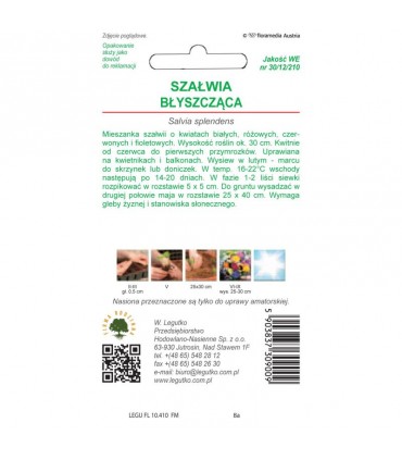 L - SZAŁWIA BŁYSZCZĄCA MIESZANKA 0,3g /2/