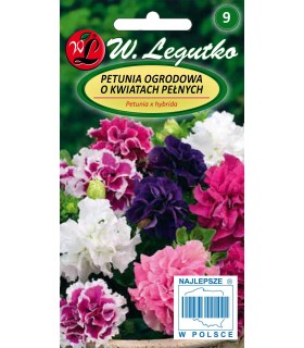 L - PETUNIA KWIATY PEŁNE POLKA F2 MIX. 50 NAS /9/