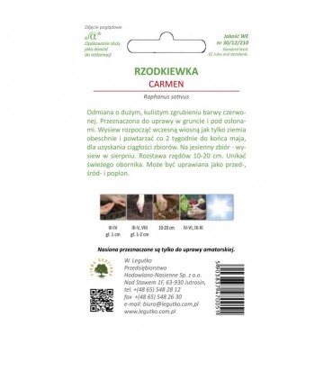 LW - RZODKIEWKA CARMEN 5G /3/