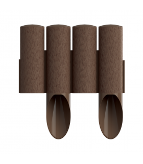 PALISADA 4 STANDARD 14,5x2,3 brązowa